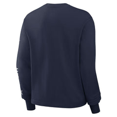 Dallas Cowboys Women's Boxy Long Sleeve T-Shirt - Navy | Nike outlet