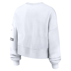 Houston Texans Women's Oversized Pullover Sweatshirt - White | Nike sale