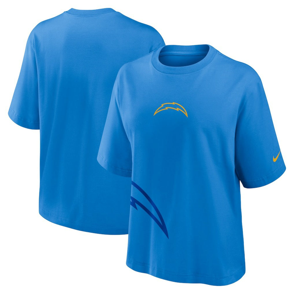 Los Angeles Chargers Women's Boxy T-Shirt - Powder Blue | Nike online