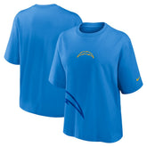 Los Angeles Chargers Women's Boxy T-Shirt - Powder Blue | Nike online