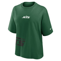 New York Jets Women's Boxy T-Shirt - Green | Nike cheap