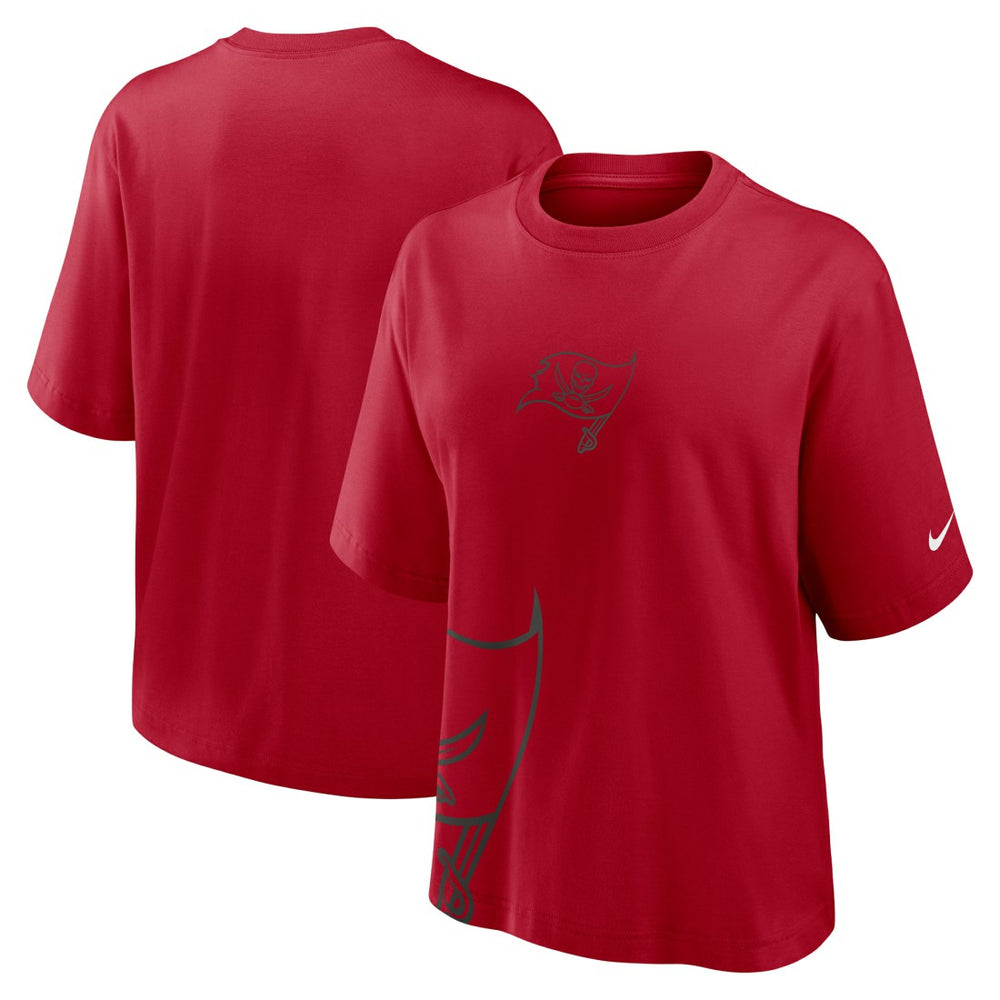 Tampa Bay Buccaneers Women's Boxy T-Shirt - Red | Nike discount