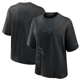 Carolina Panthers Women's Boxy T-Shirt - Black | Nike for sale