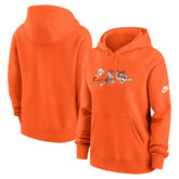 Cincinnati Bengals Women's Club Fleece Hoodie - Orange | Nike outlet