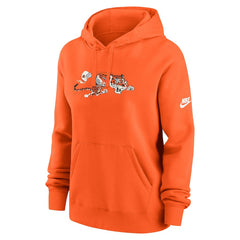 Cincinnati Bengals Women's Club Fleece Hoodie - Orange | Nike outlet