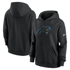 Carolina Panthers Women's Club Fleece Hoodie - Black | Nike for sale