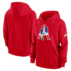 New England Patriots Women's Club Fleece Hoodie - Red | Nike cheap