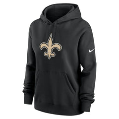 New Orleans Saints Women's Club Fleece Hoodie - Black | Nike cheap