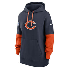 Chicago Bears Women's Sideline Essential Hoodie - Navy | Nike online