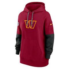 Washington Commanders Women's Sideline Essential Hoodie - Burgundy | Nike for sale