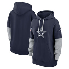 Dallas Cowboys Women's Sideline Essential Hoodie - Navy | Nike for sale