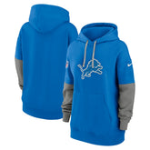 Detroit Lions Women's Sideline Essential Hoodie - Blue | Nike online