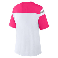 Dallas Cowboys Women's Cheer Chant Fashion Crop Top - White/Pink online