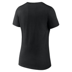 Philadelphia Flyers Fanatics Women's Authentic Pro Core Primary V-Neck T-Shirt Black