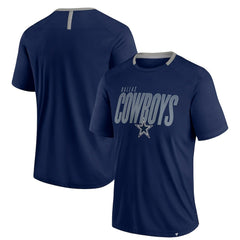 Dallas Cowboys Fade Dot Slant T-Shirt - Navy sale
