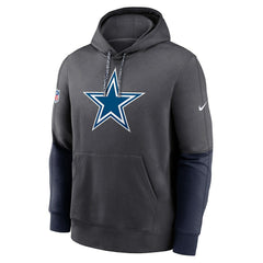 Dallas Cowboys 2024 Sideline Club Pullover Hoodie - Charcoal | Nike online