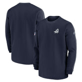 Dallas Cowboys 2024 Sideline Coach Vintage Pullover Sweatshirt - Navy | Nike for sale