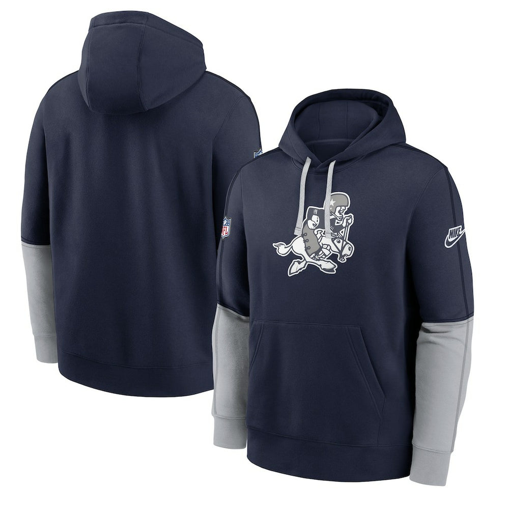 Dallas Cowboys Sideline Club Pullover Hoodie - Navy | Nike for sale