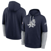 Dallas Cowboys Sideline Club Pullover Hoodie - Navy | Nike for sale