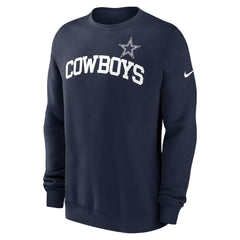 Dallas Cowboys Club Pullover Sweatshirt - Navy | Nike on sale