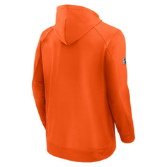 New York Islanders Fanatics Authentic Pro Rink Fleece Pullover Hoodie Orange