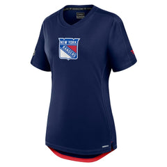 New York Rangers Fanatics Women's Authentic Pro Rink Tech T-Shirt Navy