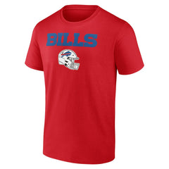 Josh Allen Buffalo Bills Team Wordmark Player Name & Number T-Shirt - Red online