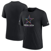Dallas Cowboys 2024 NFL Crucial Catch T-Shirt - Black | Nike outlet