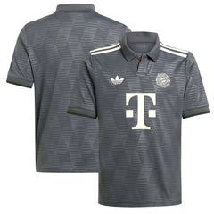 Bayern Munich Youth 2024/25 Wiesn Replica Jersey - Gray | Adidas online