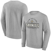 New Orleans Saints Extreme Tackle Sweatshirt - Heather Gray on sale