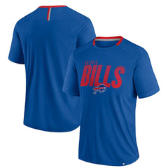 Buffalo Bills Defender Fade Slant T-Shirt - Royal on sale
