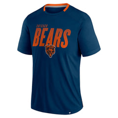 Chicago Bears Defender Fade Slant T-Shirt - Navy for sale