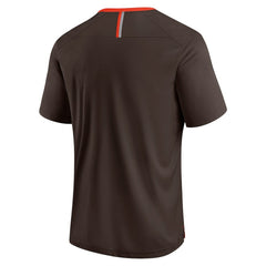 Cleveland Browns Defender Fade Slant T-Shirt - Brown outlet
