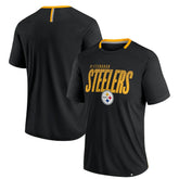Pittsburgh Steelers Defender Fade Slant T-Shirt - Black for sale