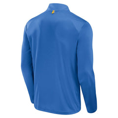 Los Angeles Chargers Defender Long Sleeve Quarter-Zip Jacket - Powder Blue on sale