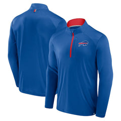 Buffalo Bills Defender Long Sleeve Quarter-Zip Jacket - Royal on sale