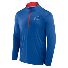 Buffalo Bills Defender Long Sleeve Quarter-Zip Jacket - Royal on sale