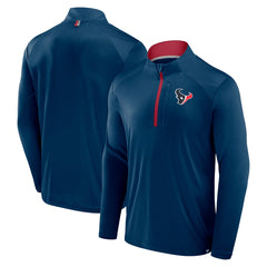 Houston Texans Defender Long Sleeve Quarter-Zip Jacket - Navy for sale