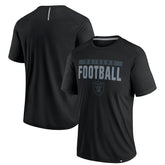 Las Vegas Raiders Defender Blackout T-Shirt - Black outlet