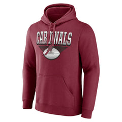 Arizona Cardinals Geometric Chrome Pullover Hoodie - Cardinal online