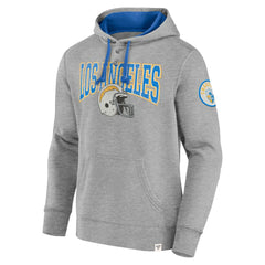Los Angeles Chargers Label Maker Pullover Hoodie - Gray online