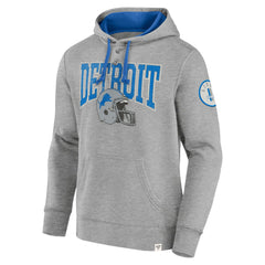 Detroit Lions Label Maker Pullover Hoodie - Blue on sale