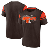 Cleveland Browns Old School Play Slub T-Shirt - Brown cheap
