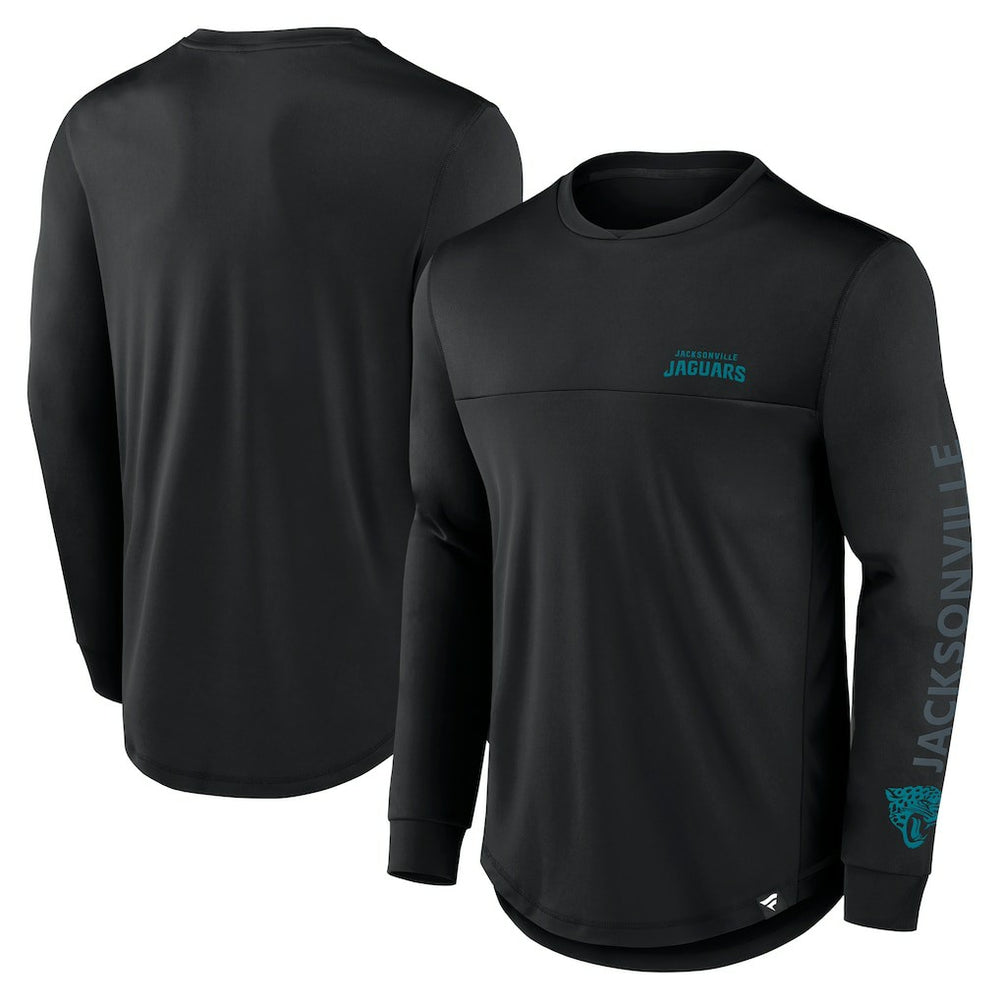 Jacksonville Jaguars Blackout Long Sleeve T-Shirt - Black sale