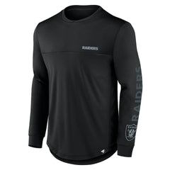 Las Vegas Raiders Blackout Long Sleeve T-Shirt - Black cheap