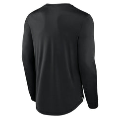 New England Patriots Blackout Long Sleeve T-Shirt - Black for sale