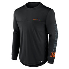 Cincinnati Bengals Blackout Long Sleeve T-Shirt - Black on sale