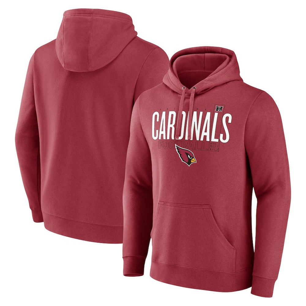 Arizona Cardinals Pylon Outline Pullover Hoodie - Cardinal sale