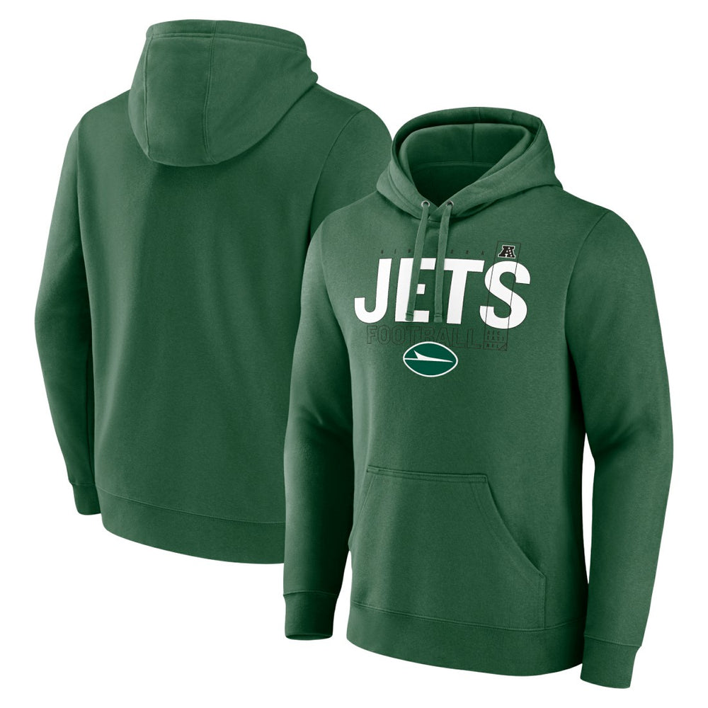 New York Jets Pylon Outline Pullover Hoodie - Green discount