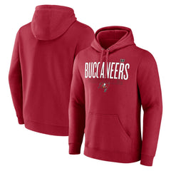 Tampa Bay Buccaneers Pylon Outline Pullover Hoodie - Red discount